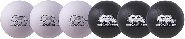 Champion Sports® Rhino Skin® Low Bounce Dodgeball Sets & Singles for Playground, PE, Backyard & League Games – Team Sports Equipment for Youth & Adults