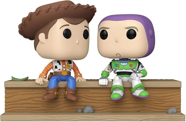 Funko Pop! Moment: Toy Story 30th Anniversary - Woody and Buzz - Collectable Vinyl Figure - Gift Idea - Official Merchandise - Toys for Kids & Adults - Movies Fans - Model Figure for Collectors