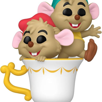 Funko Pop Disney: Cinderella's 75th Anniversary - Jaq and Gus Gus - Collectable Vinyl Figure - Gift Idea - Official Merchandise - Toys for Kids & Adults - Cartoon/Animation Fans
