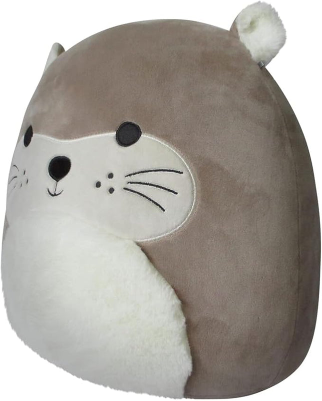 Squishmallows 14-Inch Light Brown Otter with Fuzzy Ears Plush - Add RIE to Your Squad, Ultrasoft Stuffed Animal Large Plush Toy, Official Kelly Toy Plush