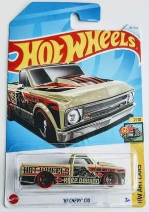 Matchbox Hot Wheels '67 Chevy C10, HW Art Cars 2/10
