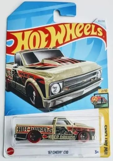 Matchbox Hot Wheels '67 Chevy C10, HW Art Cars 2/10