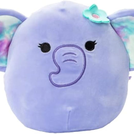 Squishmallows 7.5"" Anjali The Elephant, Medium, Purple