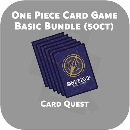 One Piece Card Game TCG - Basic Bundle Lot Pack [50 Random Cards]