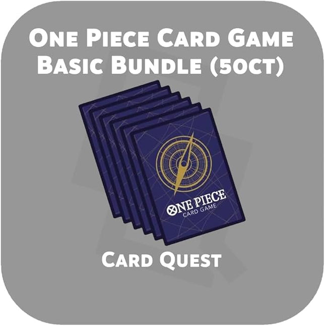 One Piece Card Game TCG - Basic Bundle Lot Pack [50 Random Cards]