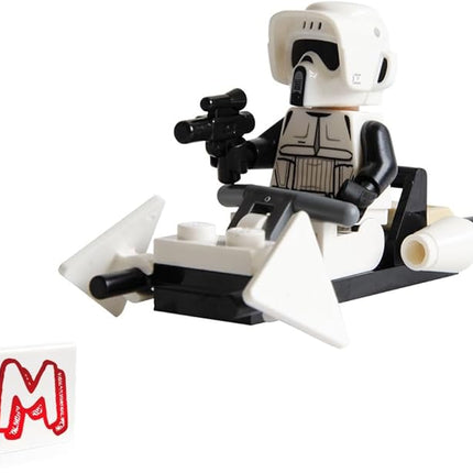 LEGO Star Wars The Mandalorian Minifigure - Imperial Scout Trooper with Blaster and Speeder Bike 75292