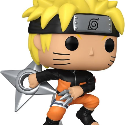 Funko POP Animation: Naruto Shippuden - Naruto - (Shrkn) - 1/6 Odds for Rare Chase Variant - Metallic - Collectable Vinyl Figure - Gift Idea - Official Merchandise - for Kids & Adults