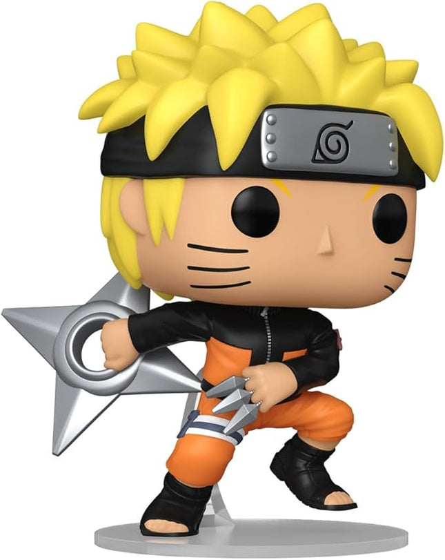 Funko POP Animation: Naruto Shippuden - Naruto - (Shrkn) - 1/6 Odds for Rare Chase Variant - Metallic - Collectable Vinyl Figure - Gift Idea - Official Merchandise - for Kids & Adults