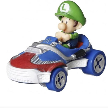 Hot Wheels Mario Kart Baby Luigi Sneeker