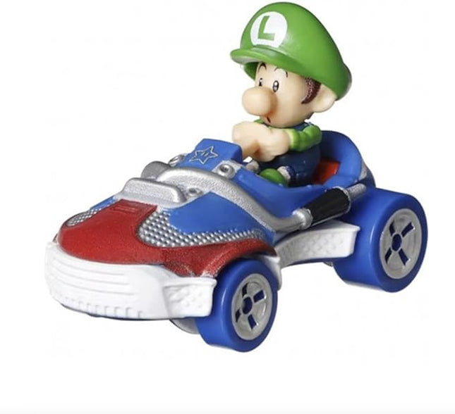 Hot Wheels Mario Kart Baby Luigi Sneeker