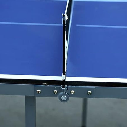 Table Tennis Table Ping-Pong Tables Set - 100 Preassembled Foldable & Portable Ping Pong Family Game Tables for Outdoor Indoor