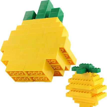 320 Pieces 2x4 Yellow Bricks Building Blocks Creative Play Set Classic Basic Parts Toy Accessories Combine with 3001 Major Brick Brands (Yellow)