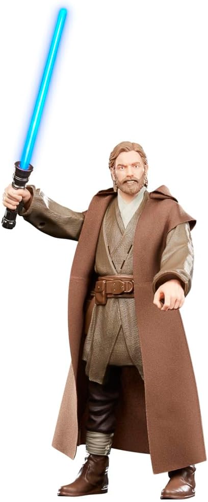 STAR WARS Galactic Action OBI-Wan Kenobi, 12-Inch-Scale Action Figure, Interactive Toys, Toys for 4-Year-Old Boys and Girls