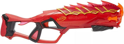 Nerf DragonPower Emberstrike Blaster, Inspired by Dungeons and Dragons, 8-Dart Drum, 16 Nerf Darts, Dart Storage