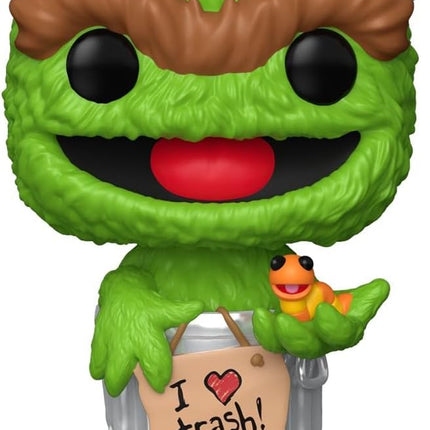 Funko Pop! TV: Sesame Street - Oscar The Grouch - Collectable Vinyl Figure - Gift Idea - Official Merchandise - Toys for Kids & Adults - TV Fans - Model Figure for Collectors and Display