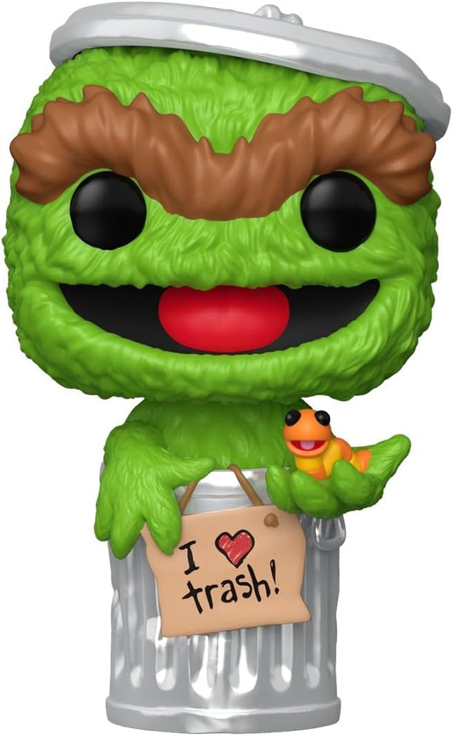 Funko Pop! TV: Sesame Street - Oscar The Grouch - Collectable Vinyl Figure - Gift Idea - Official Merchandise - Toys for Kids & Adults - TV Fans - Model Figure for Collectors and Display