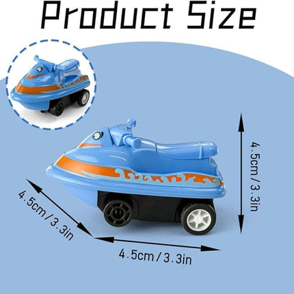 6-8 Year Old Boy Birthday Gift, Puzzle Racer Kids Car Track Set Puzzle Racer Car Track Set with Roadmap Puzzle Track Car Play Set Toys for 4 Year Old Boys (Jeep&Car&Airplane&Motorboat, Set4-1PCS)