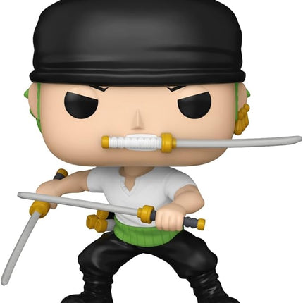 Funko POP Animation: Roronoa Zoro - One Piece - 1/6 Odds for Rare Chase Variant - Collectable Vinyl Figure - Gift Idea - Official Merchandise - for Kids & Adults - Anime Fans