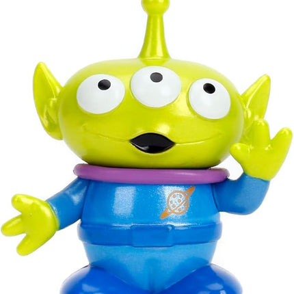 Jada Toys Toy Story Metalfigs 4-Pack – Buzz Lightyear, Woody, Alien, Lotso – Gift Set for Kids and Fans Ages 8+ – Pixar Characters– 2.5” Diecast Collectible Figure