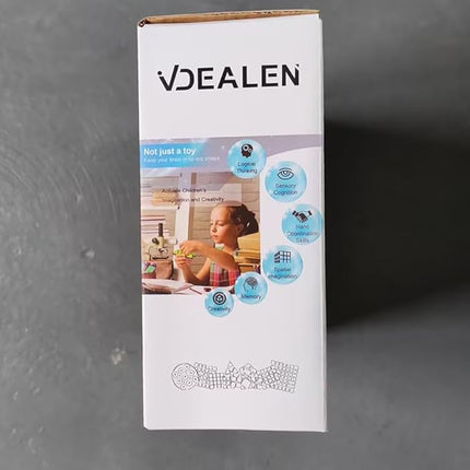 Vdealen Fidget Brain Teaser Toy for Kids, 3D PuzzlesToys Bundle of 3x3 Speed Cube, Maze Box, Rainbow Puzzle Ball, Wisdom Ball, Fidget Snake Cube, Infinity Cube IQ Games for Toddlers Kids Adults