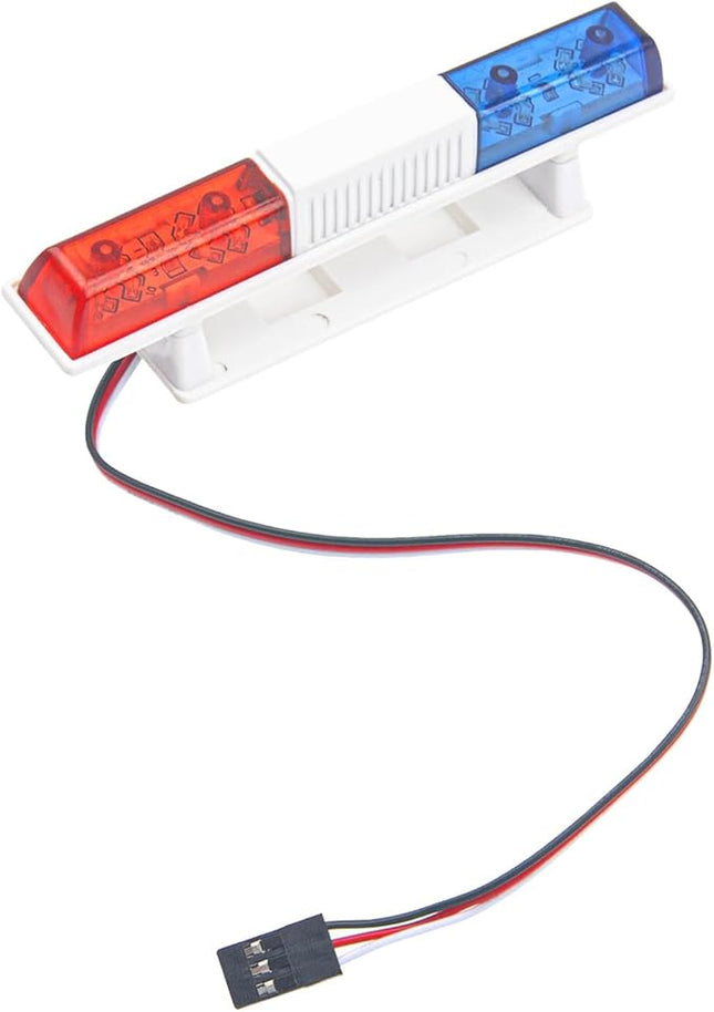 1/10 1/8 RC Car Simulation Police Lights Multi-Function Night Flash LED Light Lamp Roof Light Decoration for 1:8 1:10 RC Crawler Truck Cars HSP Traxxas Tamiya CC01 D90 Axial SCX10 Arrma