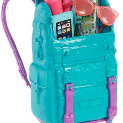 Barbie Doll and Accessories, It Takes Two “Malibu” Camping Doll with Pet Puppy and 10+ Accessories