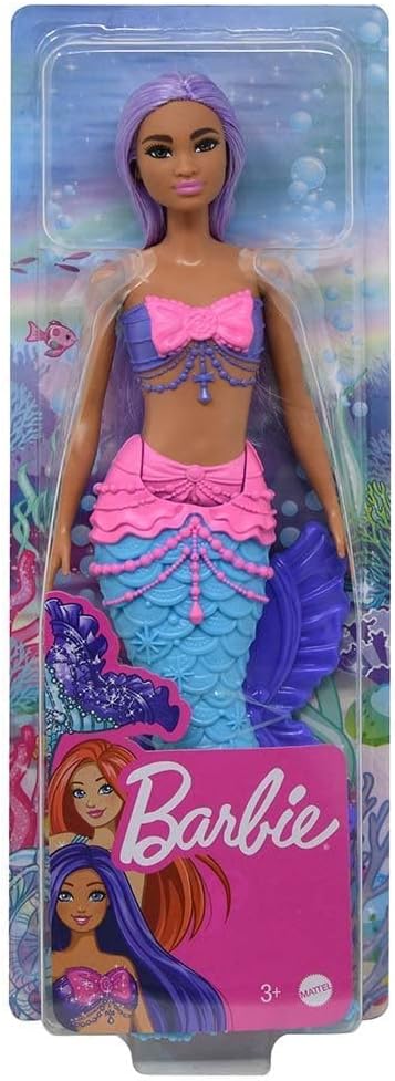 Barbie Mermaid Doll with Purple Hair