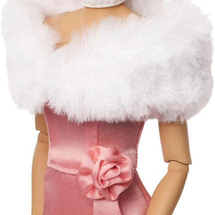 Barbie Enchanted Evening Fashion Doll in Pink Dress, Mattel Replay The Classics Collection