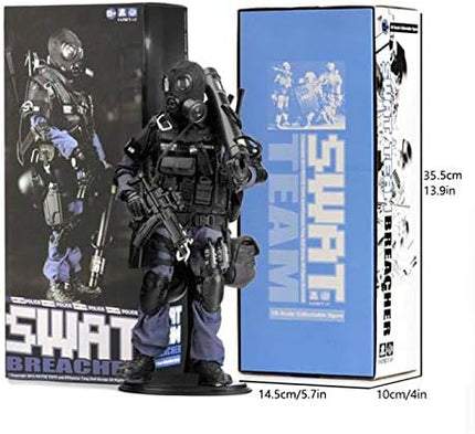 YEIBOBO ! Highly Detail Special Forces 12inch Action Figure SWAT Team (BREACHER)