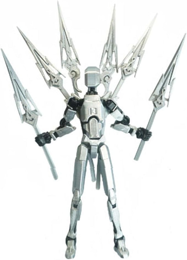 T13 Action Figure (Assembly Completed) Titan 13 Dummy 13 Action Figure Robot 13 Dummy 13 Figure 3D Printed Articulated Multi-Jointed Movable Robot Model (Ma Cha-SL)