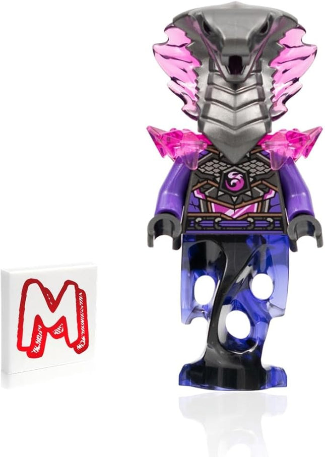 LEGO NINJAGO Crystalized Minifigure - General Aspheera with Translucent Weapon