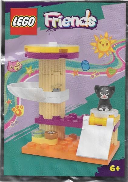 LEGO Friends: Cat Tree with Kitten (Shadow) Micro Set (24 pcs)