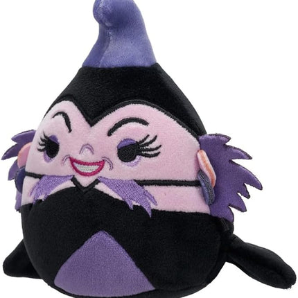 Squishmallows Original 4in Disney Villain 4-Pack – Hades, Maleficent, Ursula, Yzma – Official Jazwares Plush