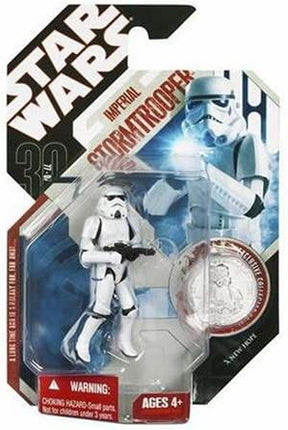 Star Wars 30th Anniversary Stormtrooper Action Figure #20 with Coin