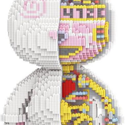 DAHONPA Animal Mechanical Rabbit Micro Building Blocks Set with Drawer（8000PCS）, Personalized Decoration, Gift for Adults and Kids