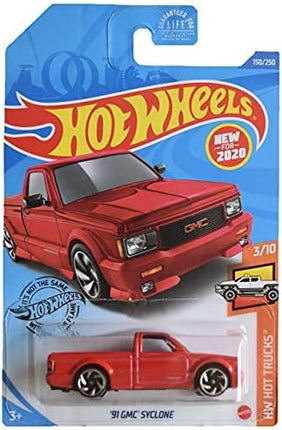 Hot Wheels '91 GMC Syclone, [red] 150/250 Hot Trucks 3/10