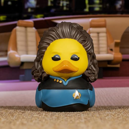 TUBBZ Boxed Edition Deanna TROI Collectible Vinyl Rubber Duck Figure - Official Star Trek Merchandise - Sci-Fi TV, Movies & Video Games