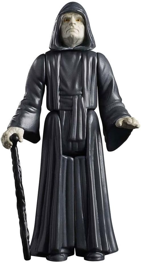 STAR WARS Retro Collection The Emperor, Return of The Jedi 3.75-Inch Collectible Action Figures, Ages 4 and Up
