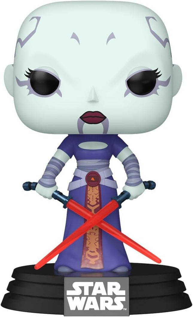 Funko Pop! Star Wars: Clone Wars - Asajj Ventress - Collectable Vinyl Figure - Gift Idea - Official Merchandise - Toys for Kids & Adults - Star Wars Fans - Model Figure for Collectors and Display