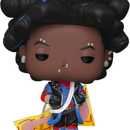 Funko POP! Marvel: Spider-Man Across The Spider-Verse - Spider-Punk - Unmasked - Collectable Vinyl Figure - Gift Idea - Official Merchandise - for Kids & Adults - Movies Fans