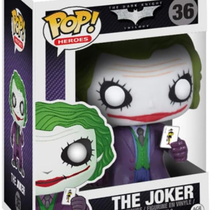 Funko POP Heroes : Dark Knight Movie The Joker Vinyl Figure