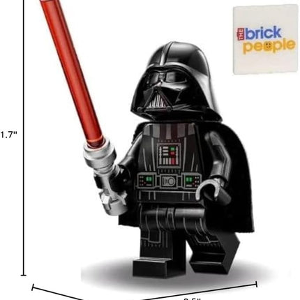LEGO Star Wars: Darth Vader Minifigure with Lightsaber and Extra Black Cape