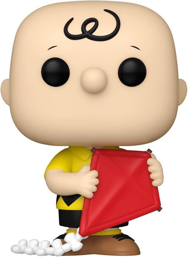 Funko Pop Animation: Peanuts - Charlie Brown - Charlie Brown With Kite - Classic Peanuts - Collectable Vinyl Figure - Gift Idea - Official Merchandise - Toys for Kids & Adults - Cartoon/Animation Fans