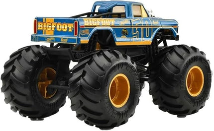 Hot Wheels Monster Trucks Oversized 50th Anniversary Bigfoot 1:24 Scale