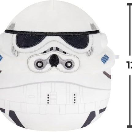 Squishmallows Original 12in “Star Wars” Stormtrooper Plush (Medium-Sized)