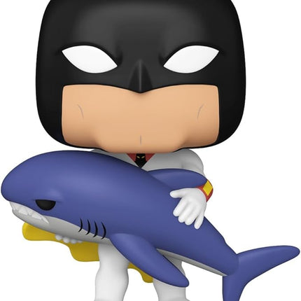 Funko Pop Plus: Space Ghost Coast to Coast - Space Ghost with Shark - Collectable Vinyl Figure - Gift Idea - Official Merchandise - Toys for Kids & Adults - Cartoon/Animation Fans