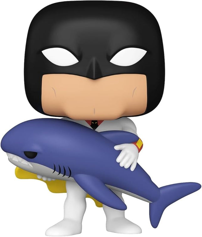 Funko Pop Plus: Space Ghost Coast to Coast - Space Ghost with Shark - Collectable Vinyl Figure - Gift Idea - Official Merchandise - Toys for Kids & Adults - Cartoon/Animation Fans