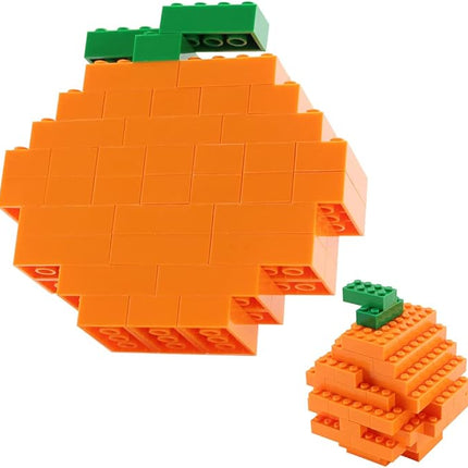 Feleph Classic 2x4 Bricks Orange 320 Pieces Parts Building Kits Creative Play Set Basic Blocks Toy Accessories Compatible with 3001 Major Brands (Orange)