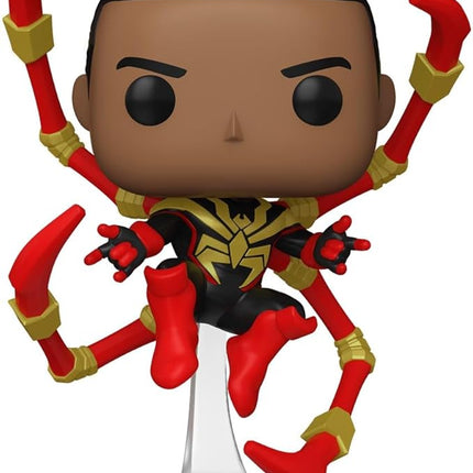 Funko POP Marvel: Spider-Man Comics - Miles Morales Iron Spider - 1/6 Odds for Rare Chase Variant - Marvel Comics - Collectable Vinyl Figure - Gift Idea - Official Merchandise - for Kids & Adults