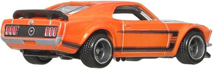 Hot Wheels JBL20 Boulevard '69 Ford Mustang Boss 302 Vehicle Toy Minicar 3 Years Old Orange